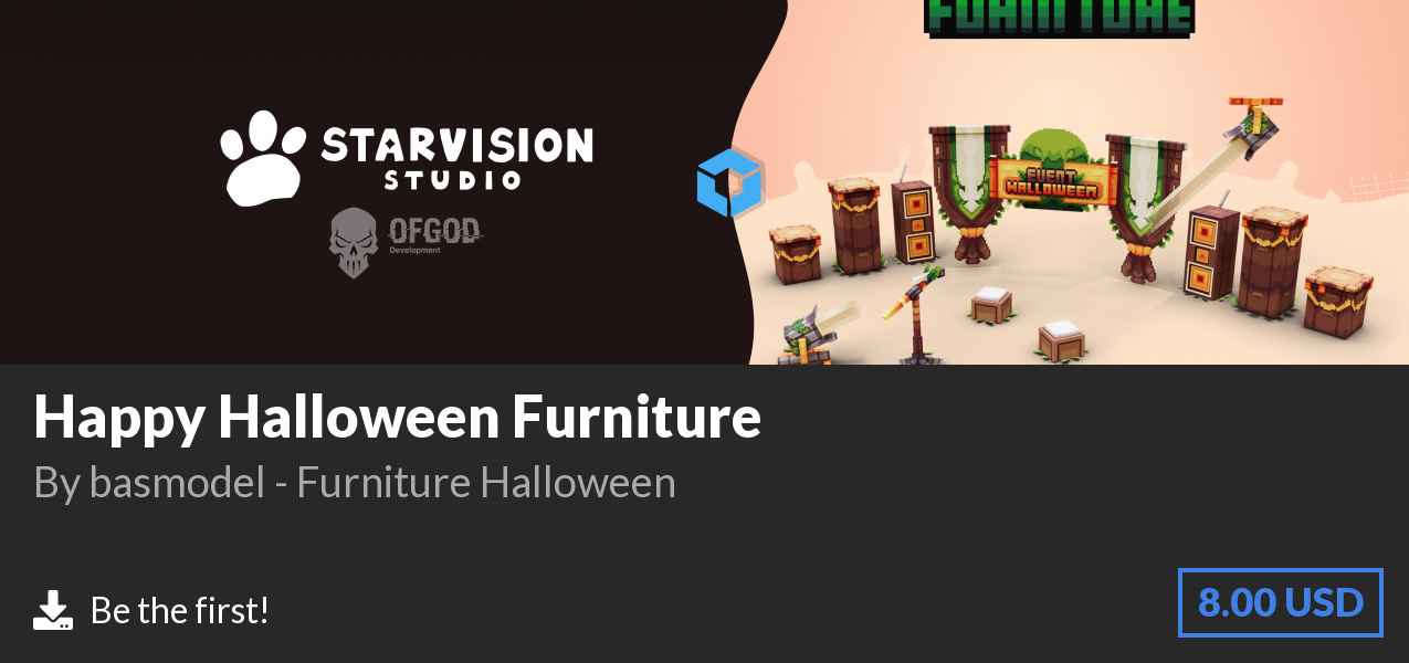 Download Happy Halloween Furniture on Polymart