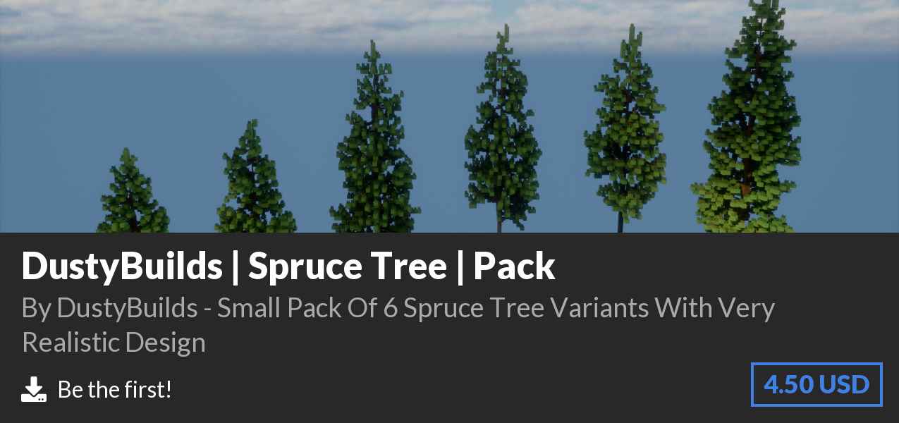 Download DustyBuilds | Spruce Tree | Pack on Polymart