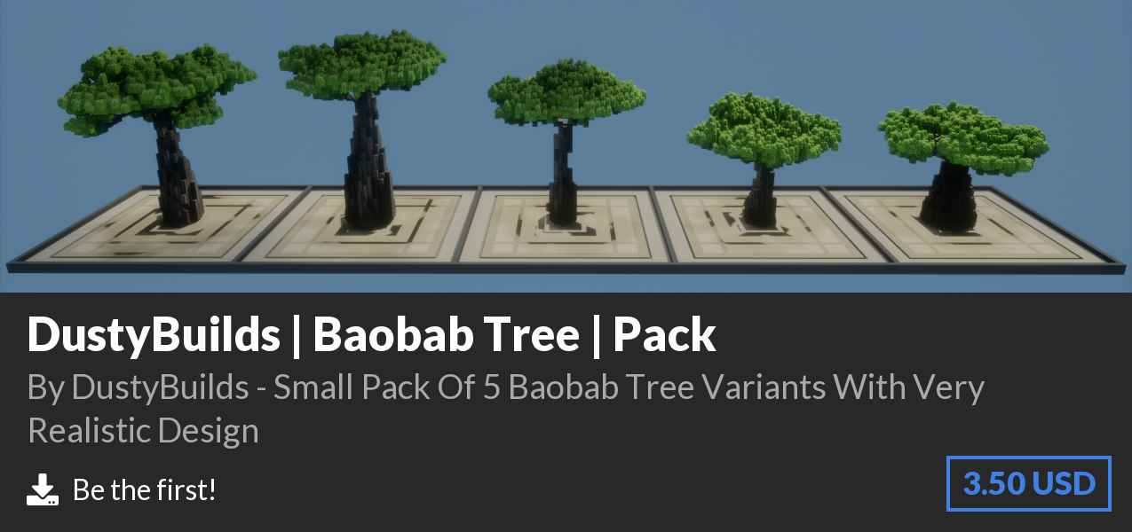 Download DustyBuilds | Baobab Tree | Pack on Polymart
