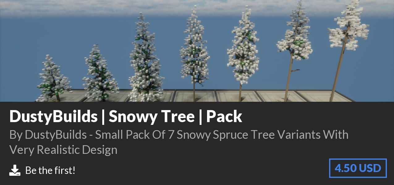 Download DustyBuilds | Snowy Tree | Pack on Polymart