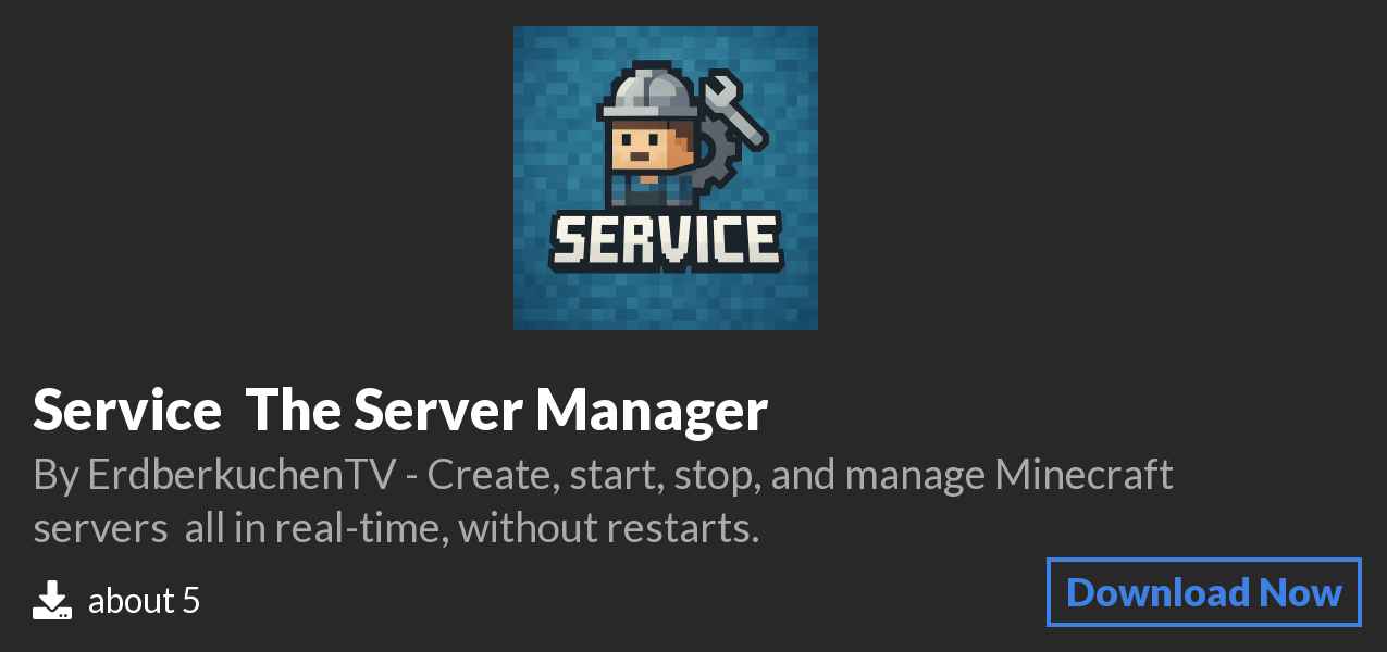Download Service – The Server Manager on Polymart