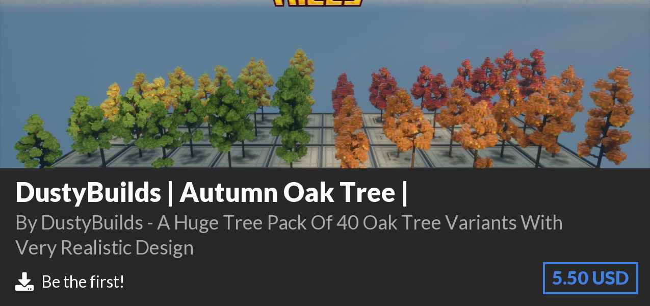 Download DustyBuilds | Autumn Oak Tree | on Polymart