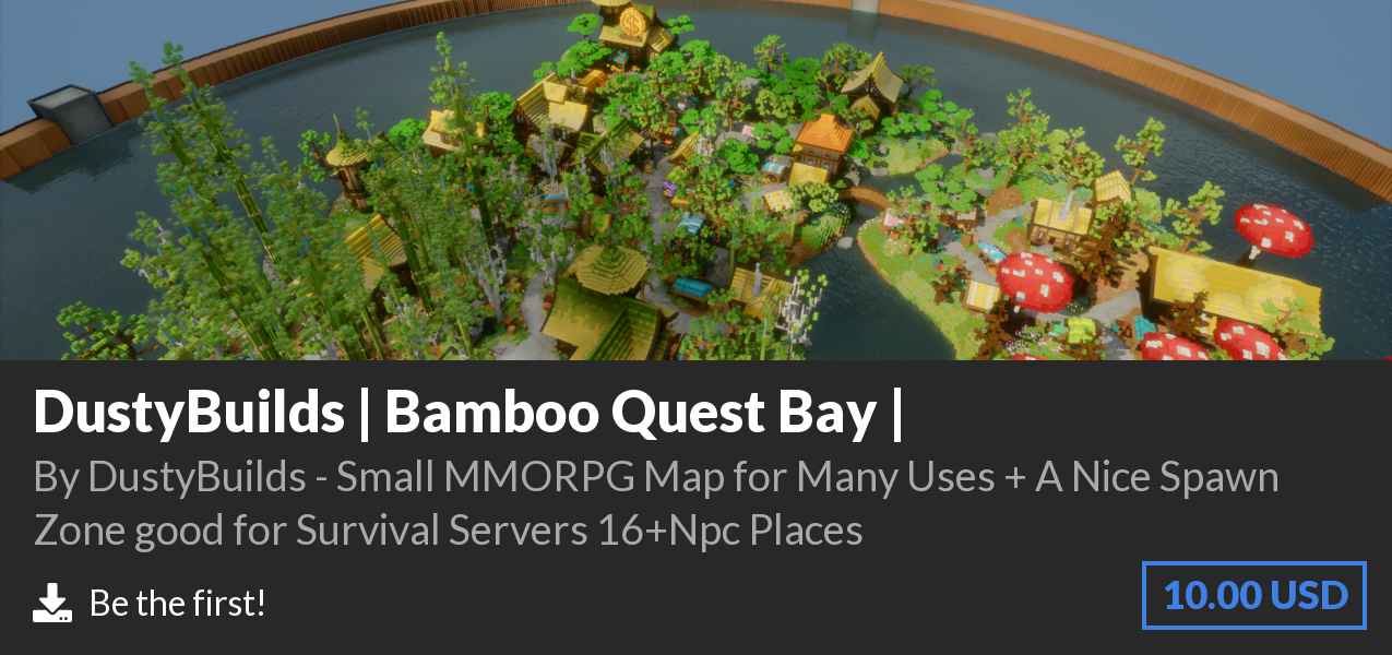 Download DustyBuilds | Bamboo Quest Bay | on Polymart