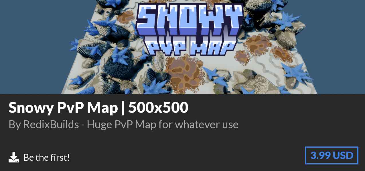 Download Snowy PvP Map | 500x500 on Polymart
