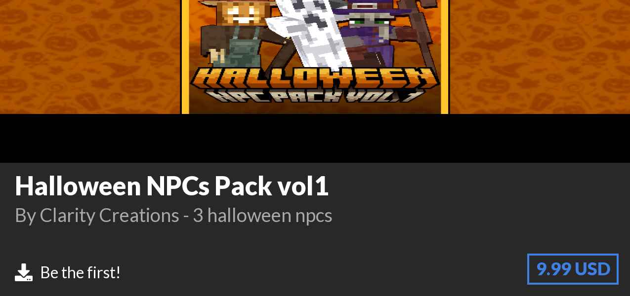 Download Halloween NPCs Pack vol1 on Polymart