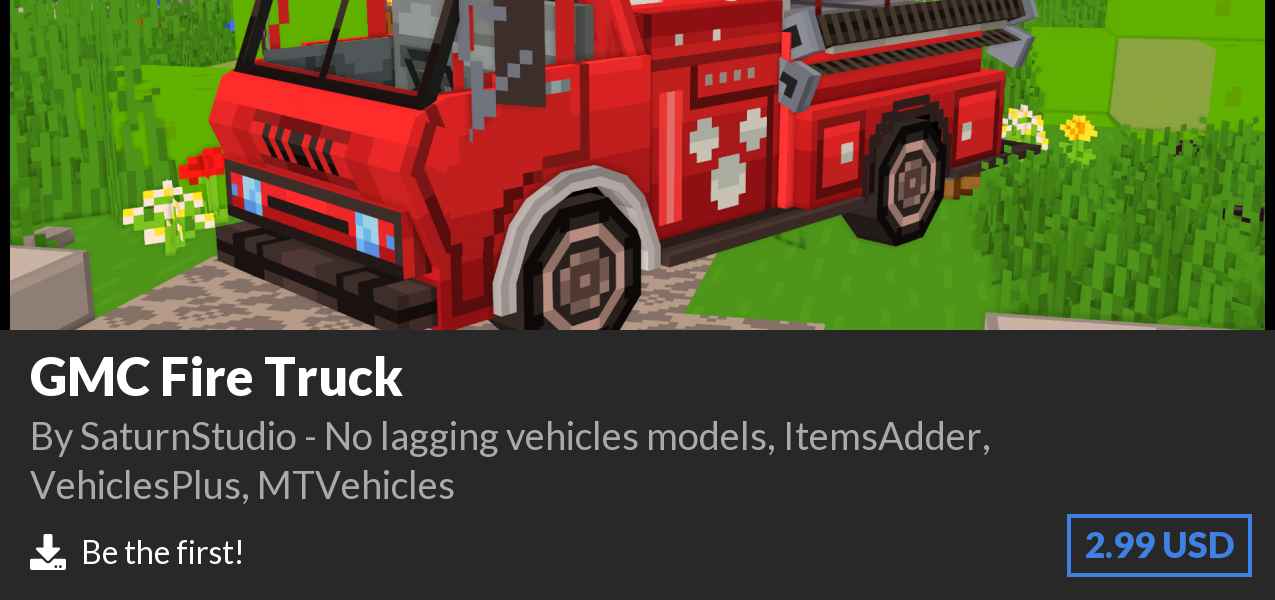 Download GMC Fire Truck on Polymart