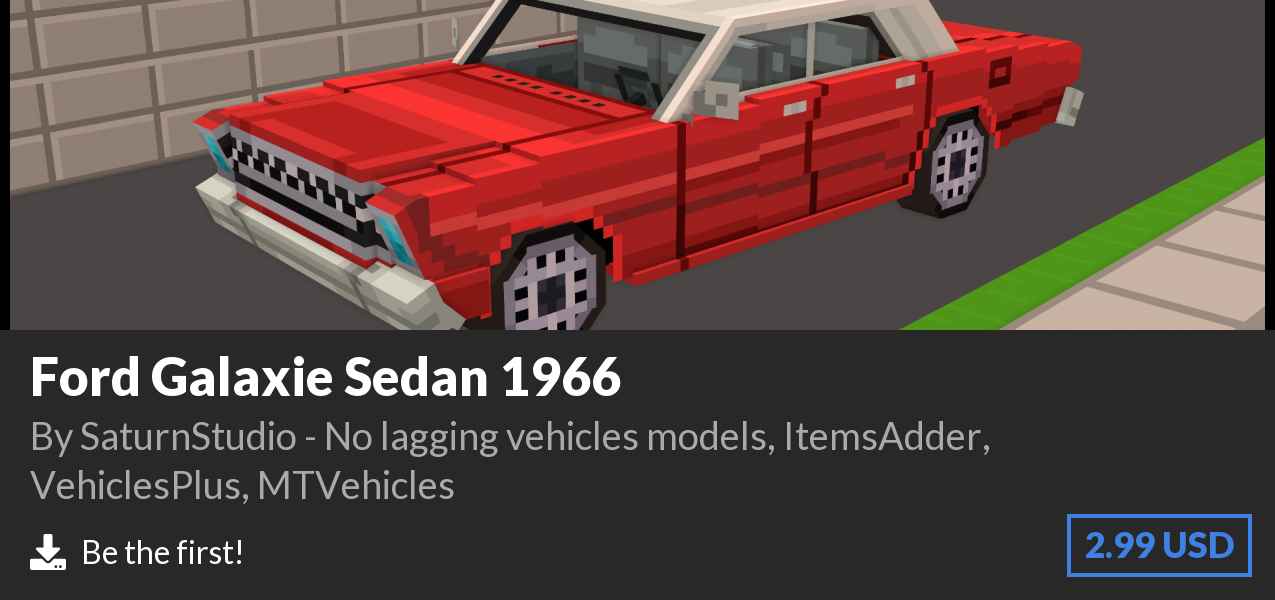 Download Ford Galaxie Sedan 1966 on Polymart