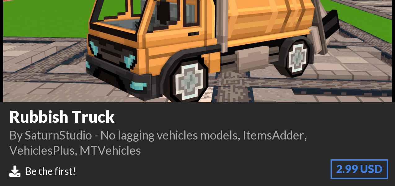 Download Rubbish Truck on Polymart