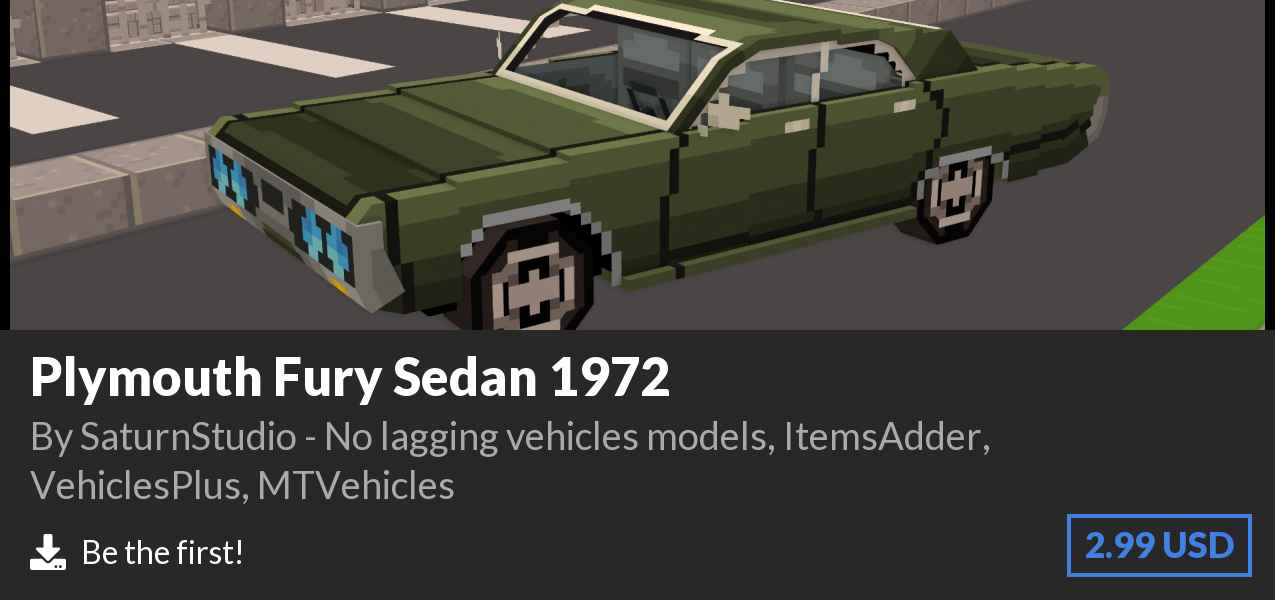 Download Plymouth Fury Sedan 1972 on Polymart
