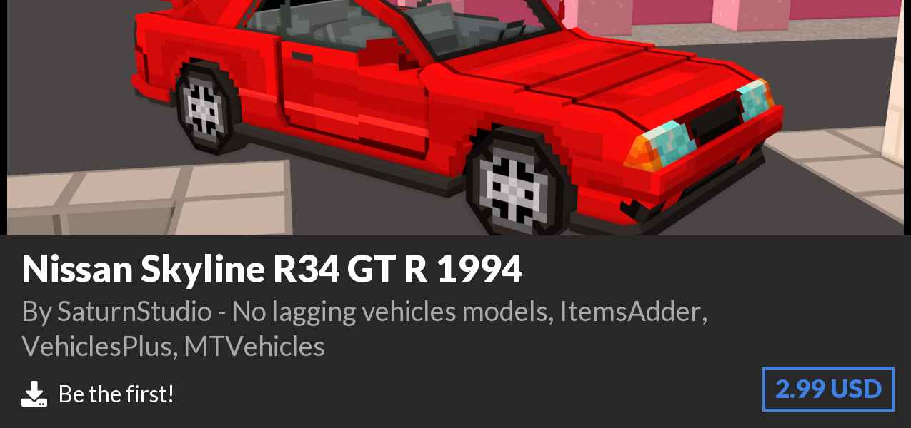 Download Nissan Skyline R34 GT R 1994 on Polymart
