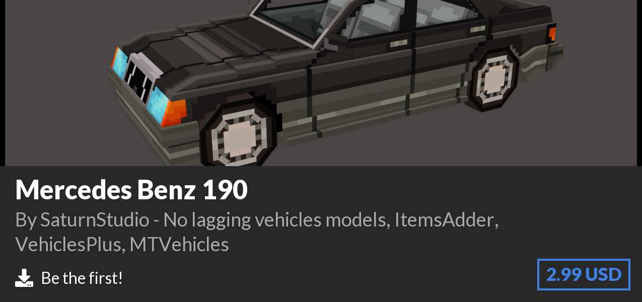 Download Mercedes Benz 190 on Polymart
