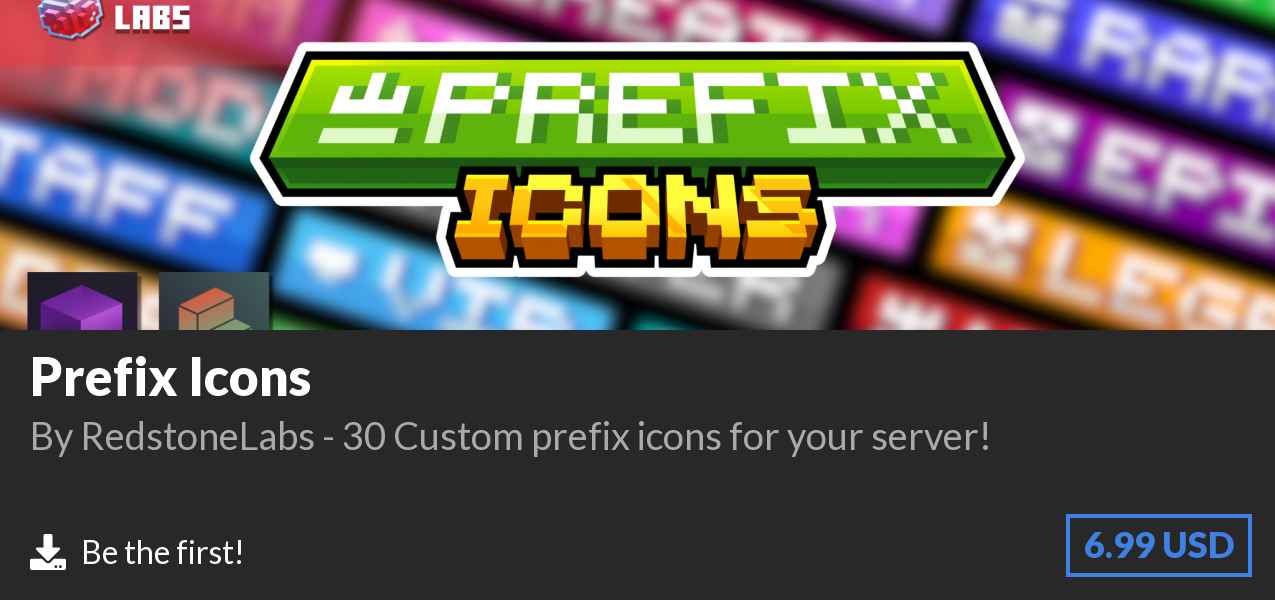 Download Prefix Icons on Polymart