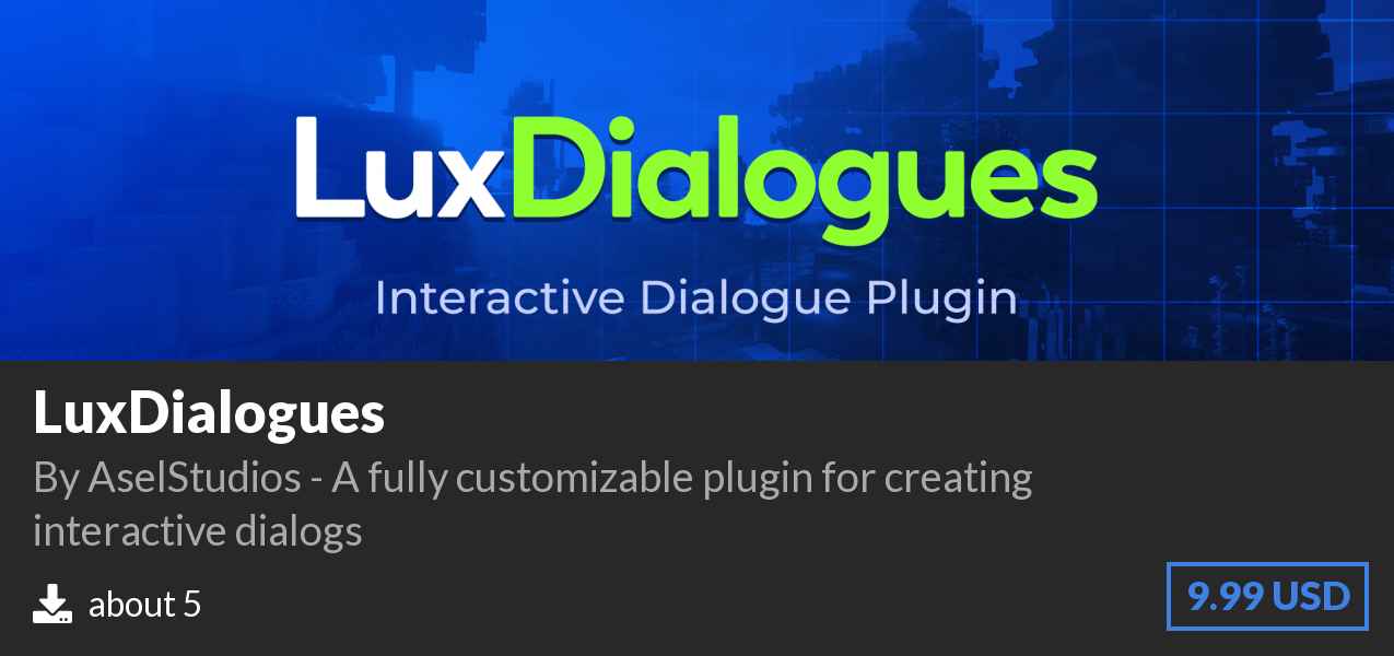 Download LuxDialogues on Polymart