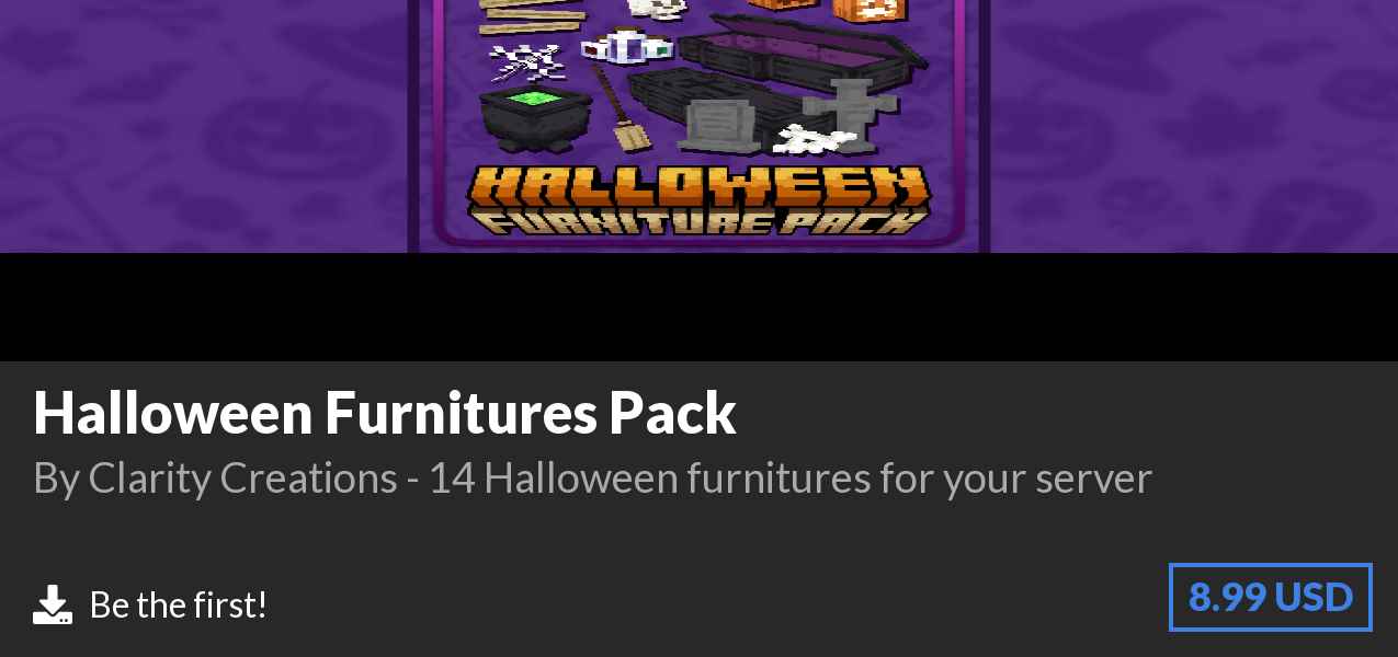 Download Halloween Furnitures Pack on Polymart