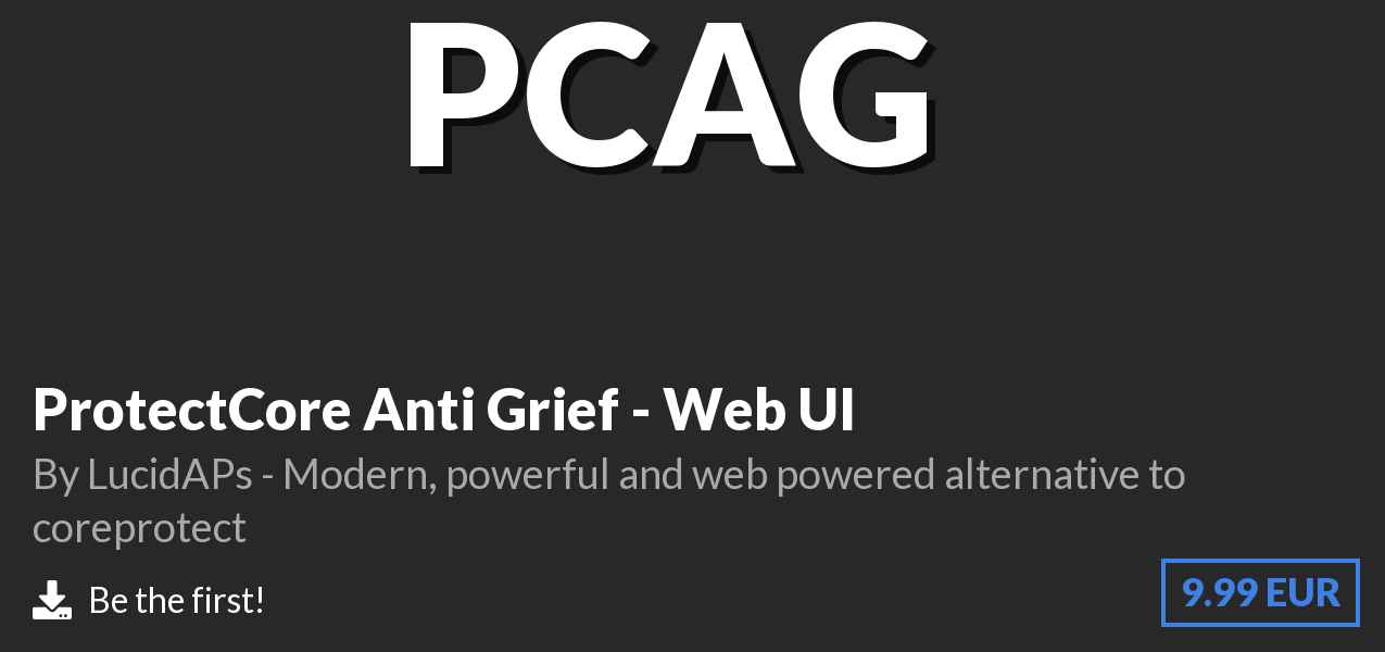Download ProtectCore Anti Grief - Web UI on Polymart