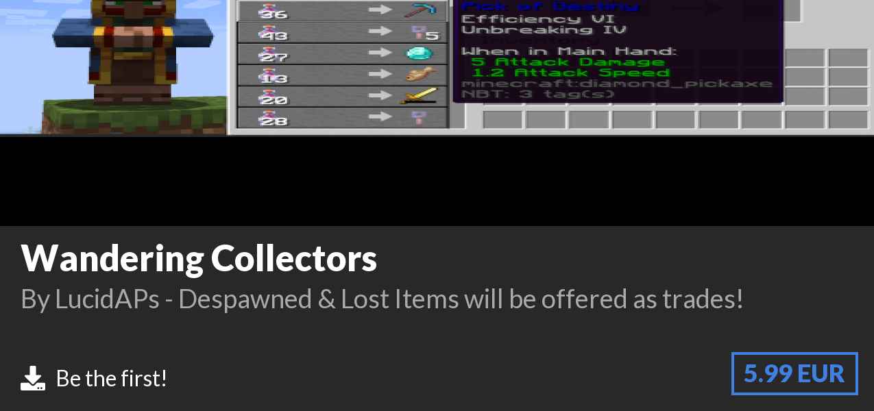 Download ✨Wandering Collectors ✨ on Polymart