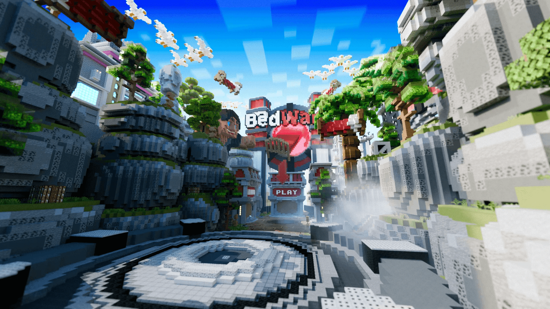 BEDWARS SPAWN - Scarlet Forge