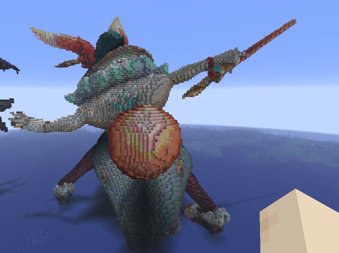 Ice Bunny Sorceress Statue