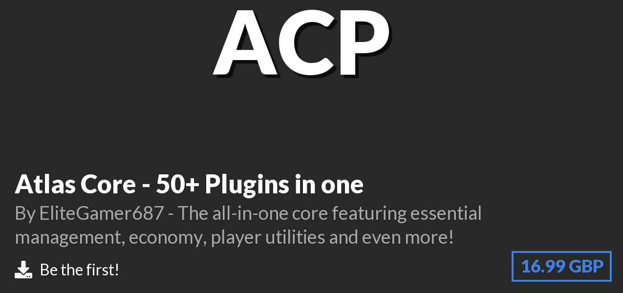 Download Atlas Core - 50+ Plugins in one on Polymart