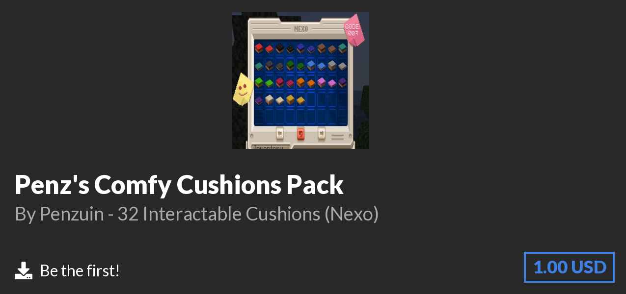 Download Penz's Comfy Cushions Pack on Polymart