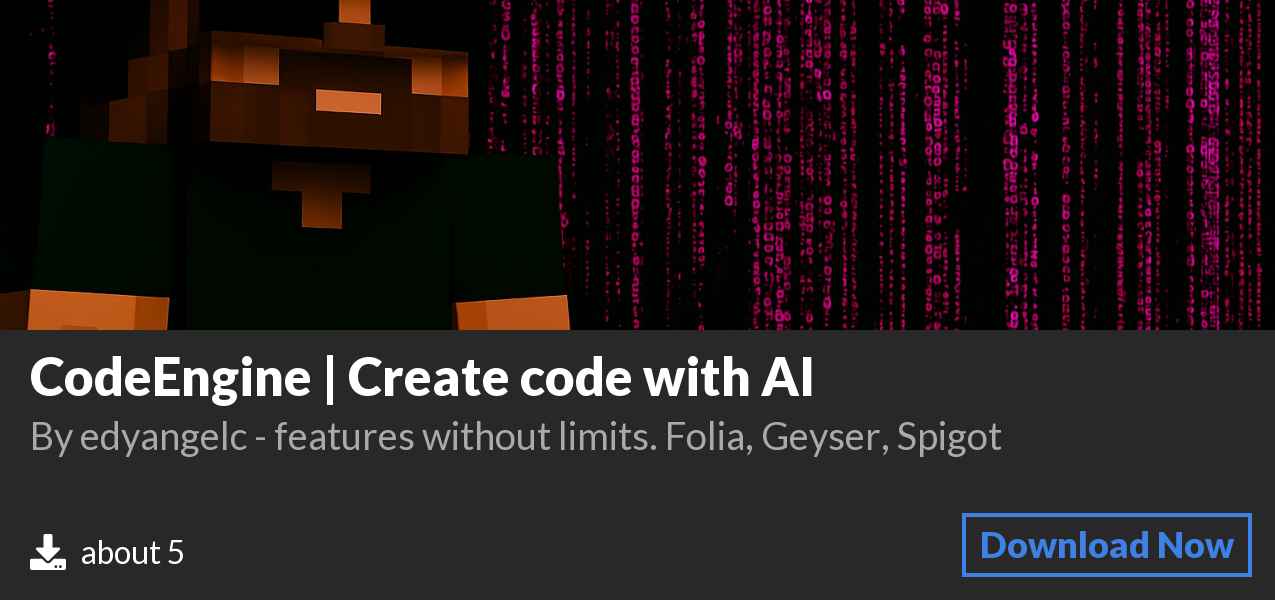 Download CodeEngine | Create code with AI on Polymart