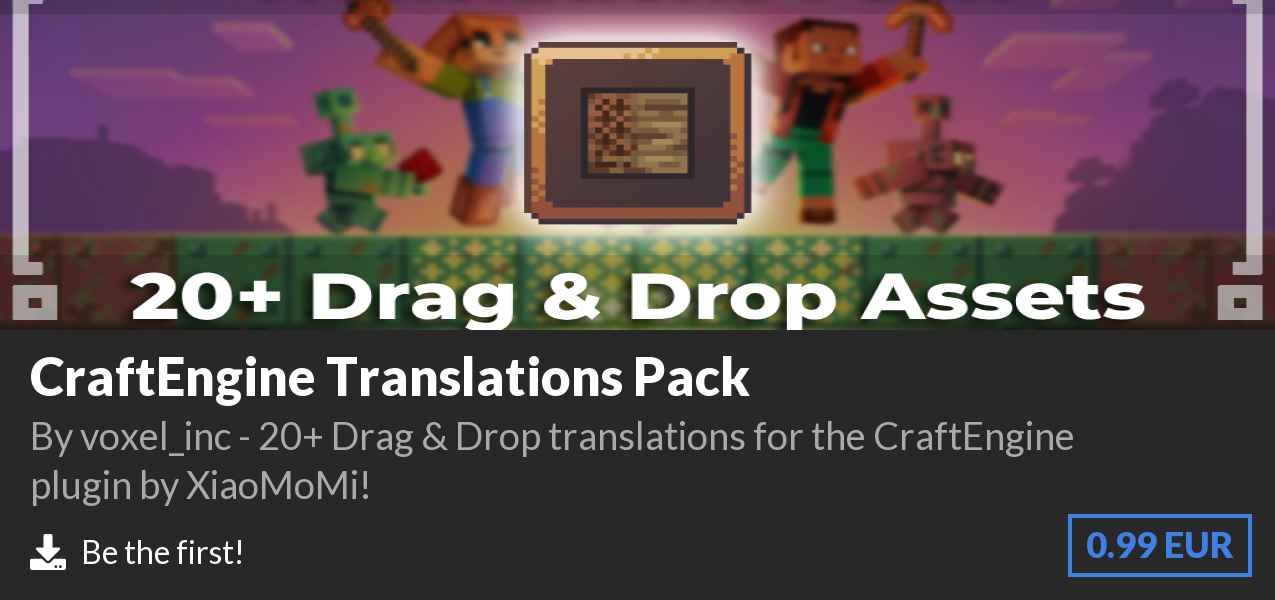 Download CraftEngine Translations Pack on Polymart