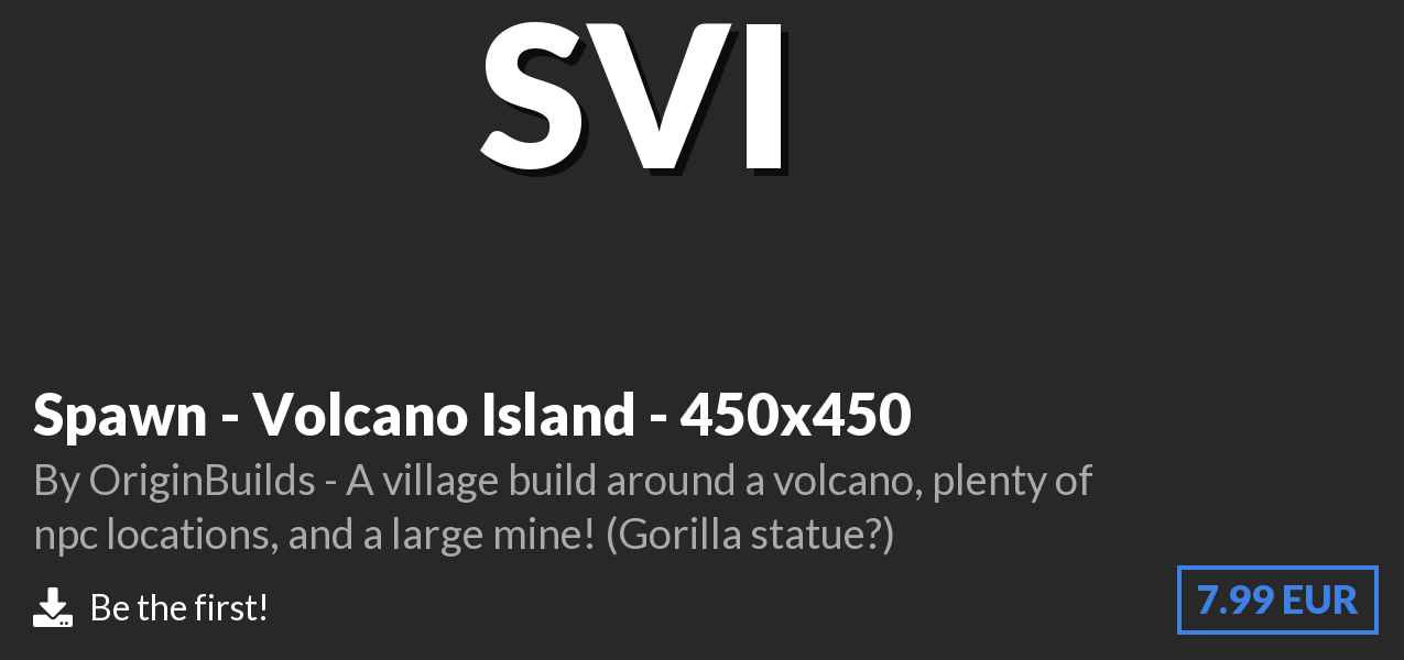 Download Spawn - Volcano Island - 450x450 on Polymart