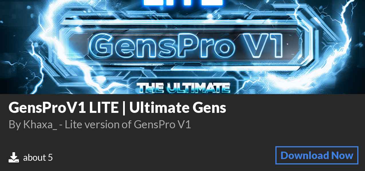 Download GensProV1 LITE | Ultimate Gens on Polymart
