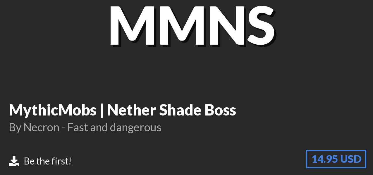 Download MythicMobs | Nether Shade Boss on Polymart