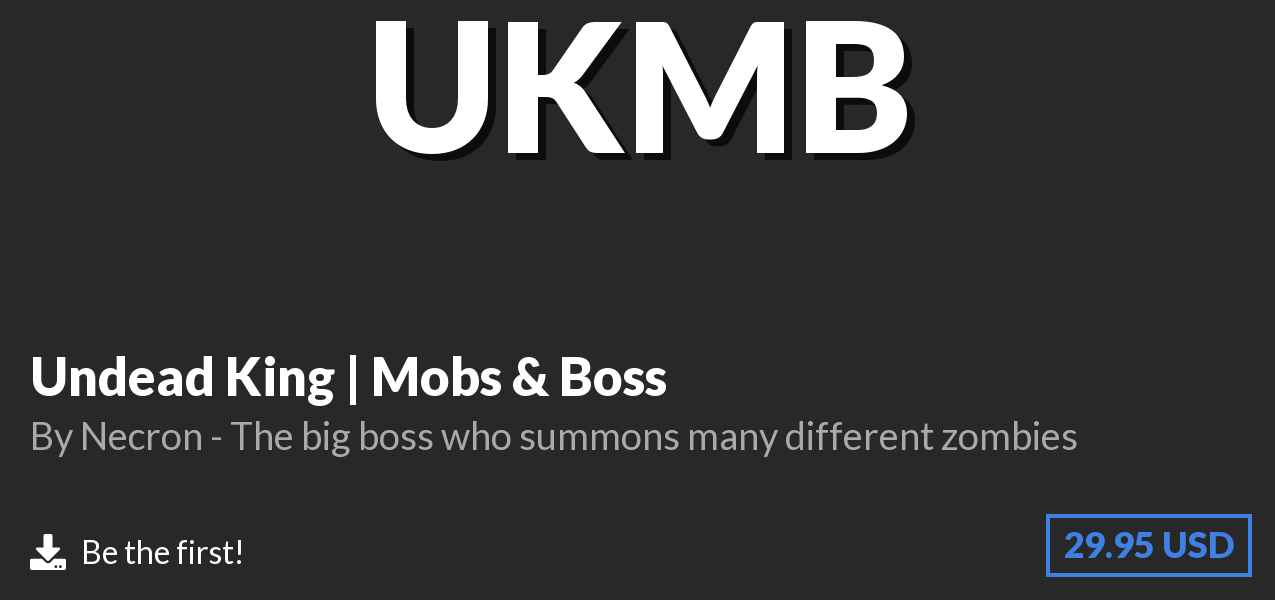Download Undead King | Mobs & Boss on Polymart