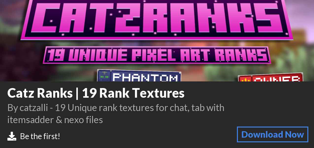 Download Catz Ranks | 19 Rank Textures on Polymart