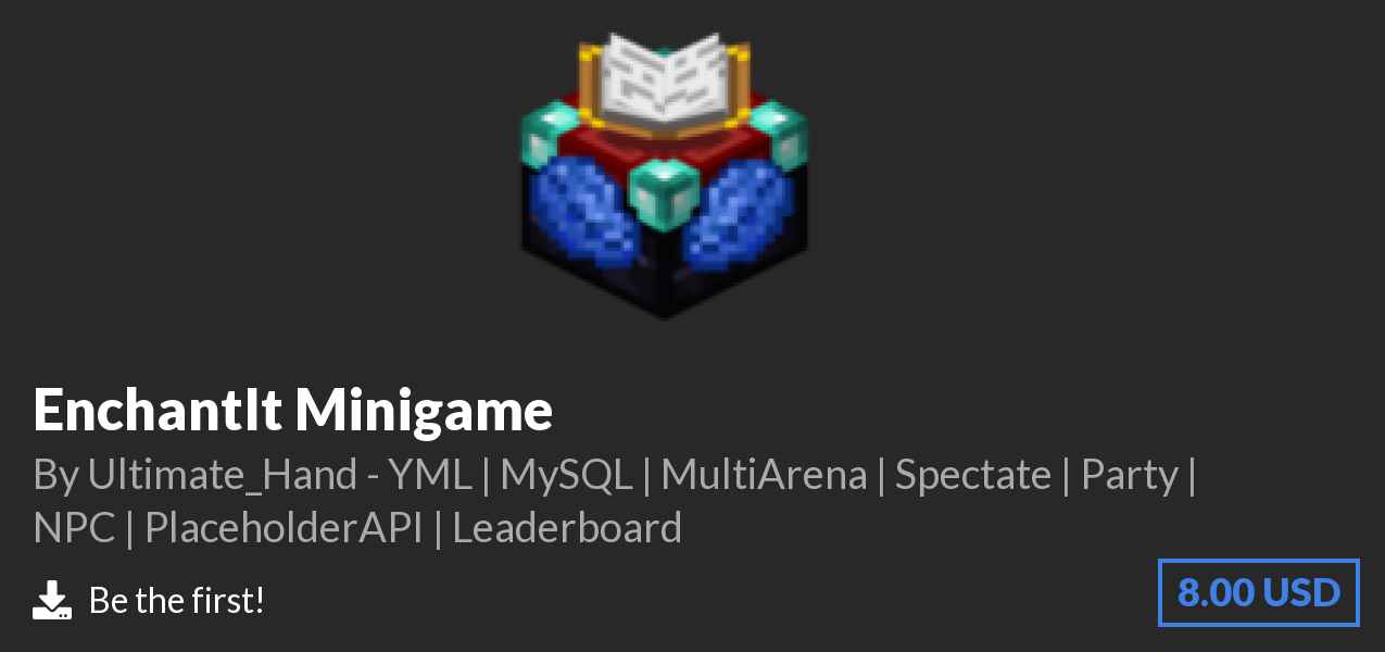 Download EnchantIt Minigame on Polymart