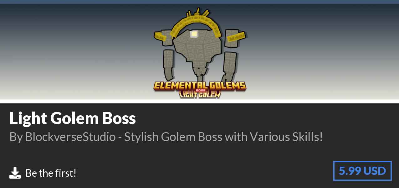 Download Light Golem Boss on Polymart