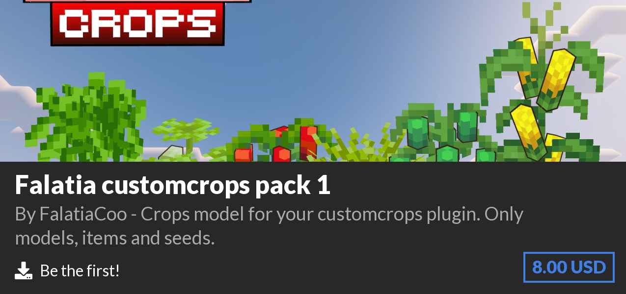 Download Falatia customcrops pack 1 on Polymart