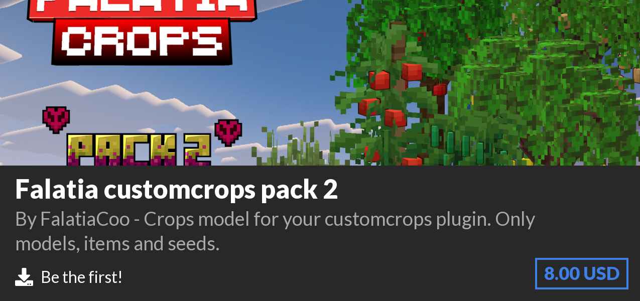 Download Falatia customcrops pack 2 on Polymart