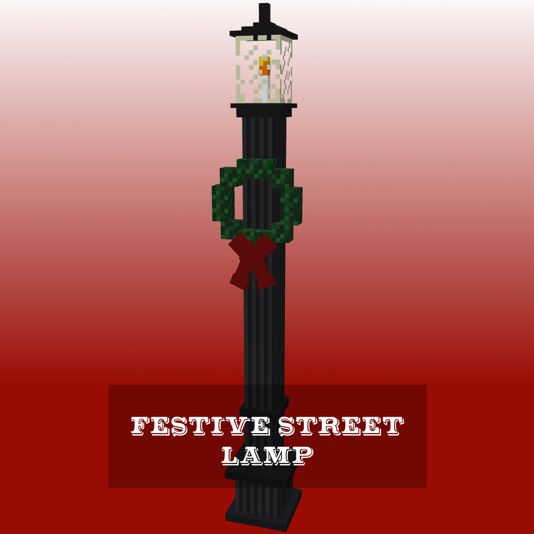 Festive Street Lamp