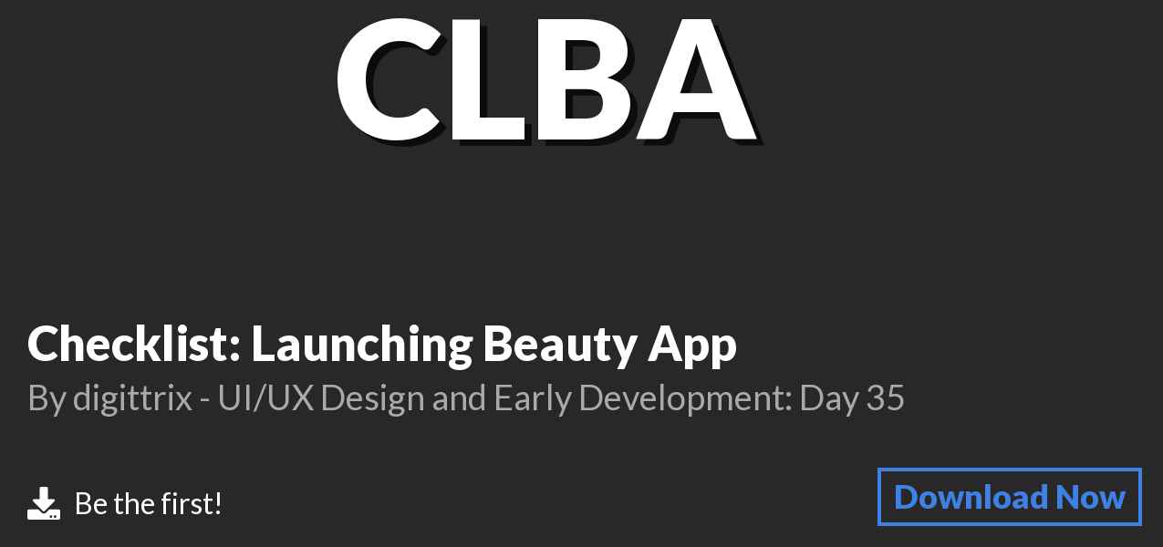 Download Checklist: Launching Beauty App on Polymart