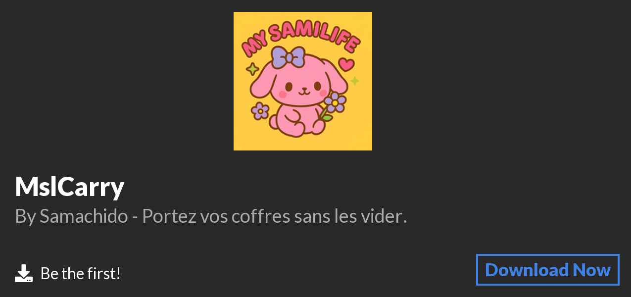 Download MslCarry on Polymart
