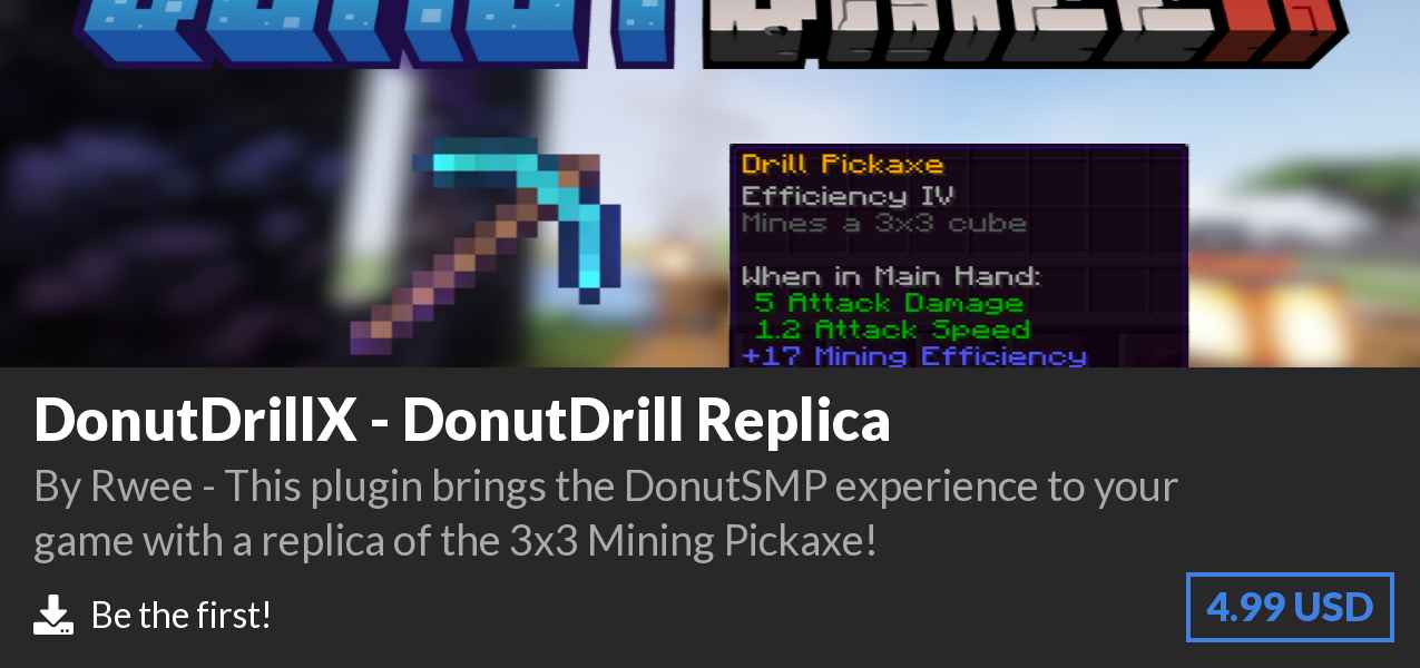 Download DonutDrillX - DonutDrill Replica on Polymart