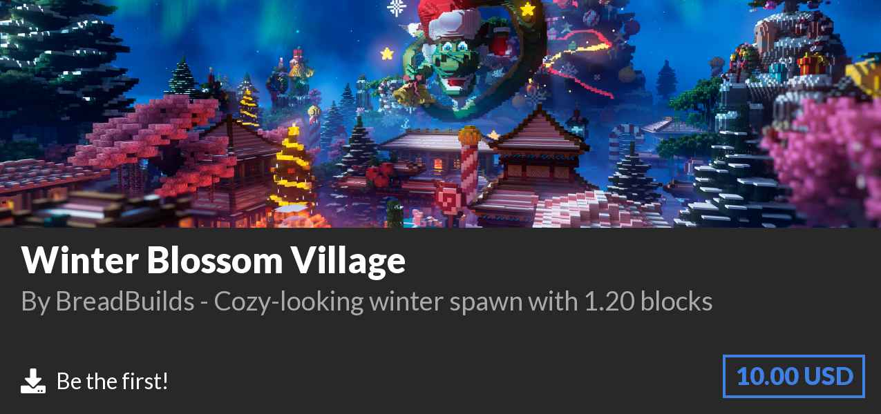 Download Winter Blossom Village on Polymart