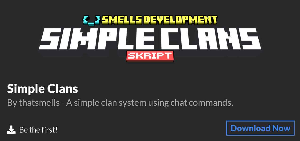 Download Simple Clans on Polymart