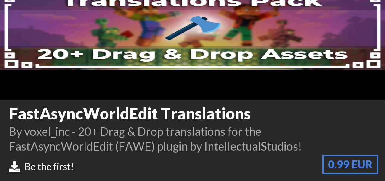 Download FastAsyncWorldEdit Translations on Polymart