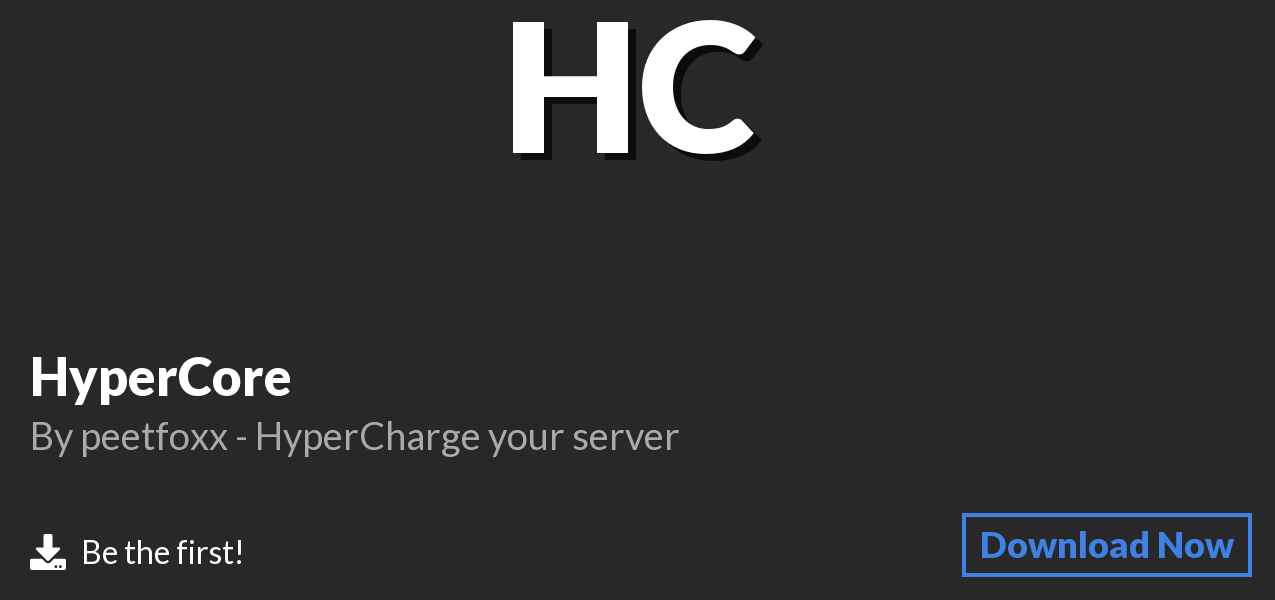 Download HyperCore on Polymart