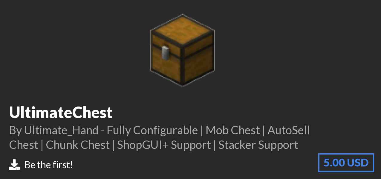 Download UltimateChest on Polymart