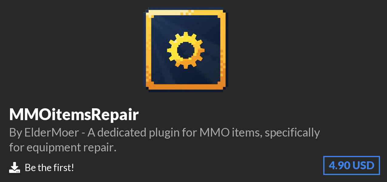 Download MMOitemsRepair on Polymart
