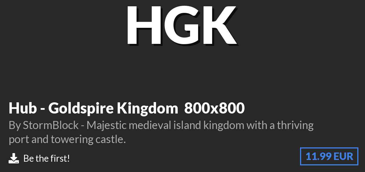 Download Hub - Goldspire Kingdom  800x800 on Polymart