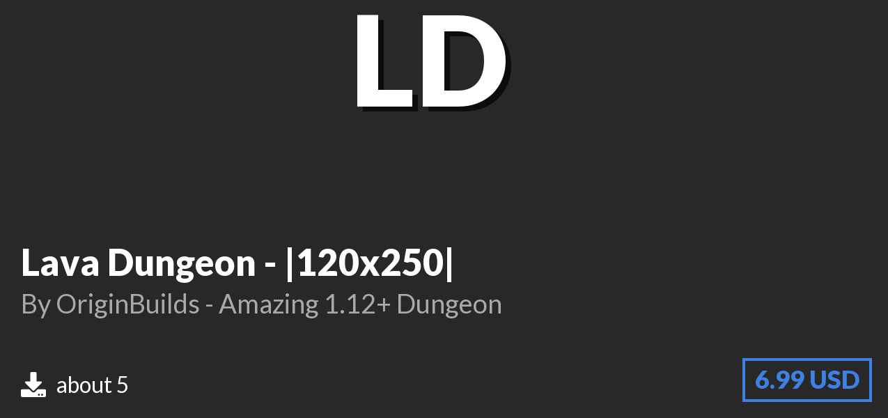 Download Lava Dungeon - |120x250| on Polymart