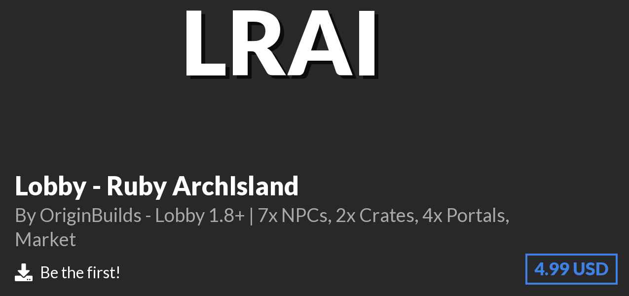 Download Lobby - Ruby ArchIsland on Polymart