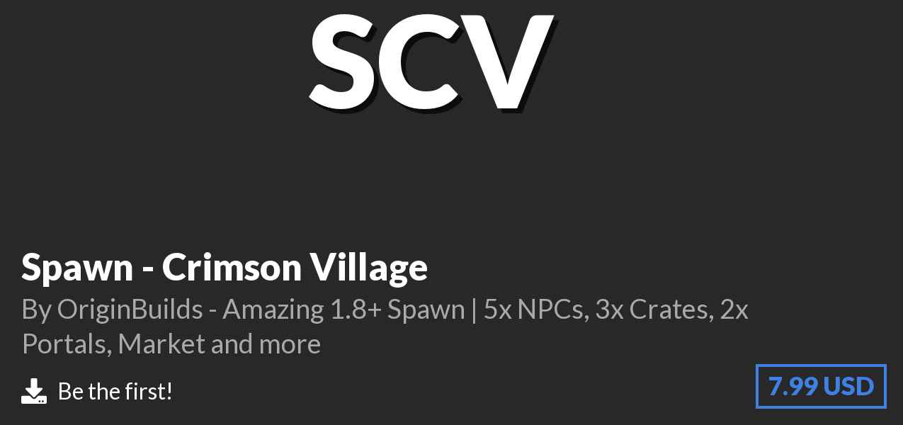 Download Spawn - Crimson Village on Polymart