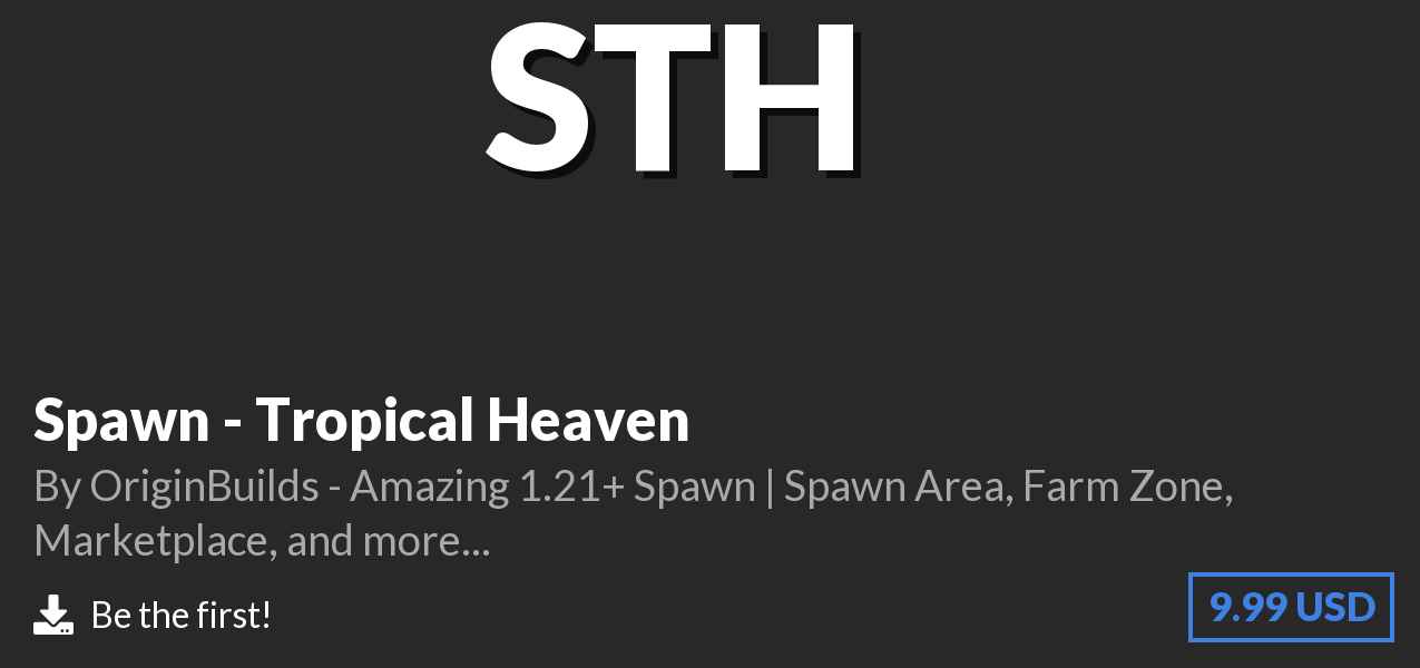 Download Spawn - Tropical Heaven on Polymart